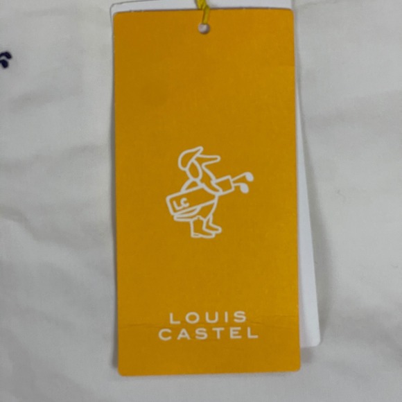 Louis Castel Women's White Golf Shorts 31 Embroidered Golfers Logo New with Tags - Picture 5 of 12